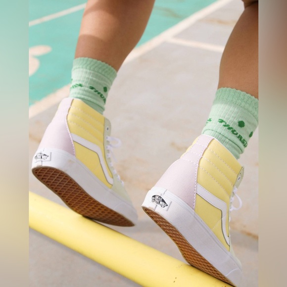 VANS SK8-Hi sneakers in pastel color block Mens 9.5 Women’s 11 - Picture 8 of 16